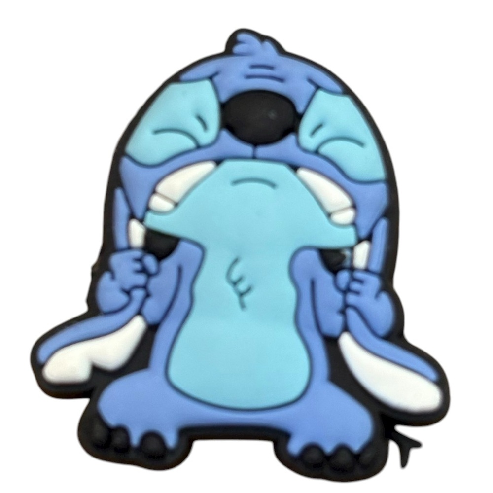 Stitch Croc Charm